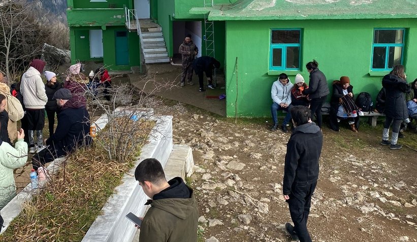 SAKTİM ve SAÜ Genç Tema, Keremali'de doğa yürüyüşü yaptı