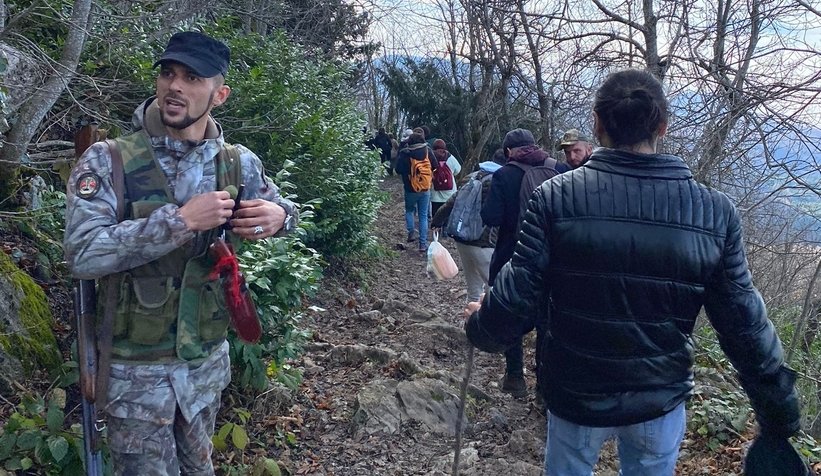 SAKTİM ve SAÜ Genç Tema, Keremali'de doğa yürüyüşü yaptı