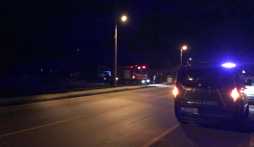 Saman yangını itfaiyeyi alarma geçirdi