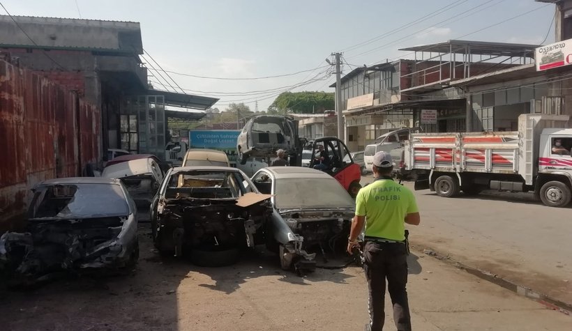 Sanayi hurda atıl araçlardan temizlendi!
