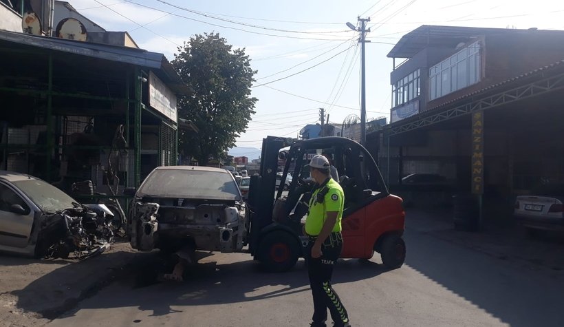Sanayi hurda atıl araçlardan temizlendi!