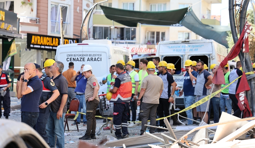 Sanayi tüpü patladı: 5 ölü, 57 yaralı, 11 bina hasar gördü