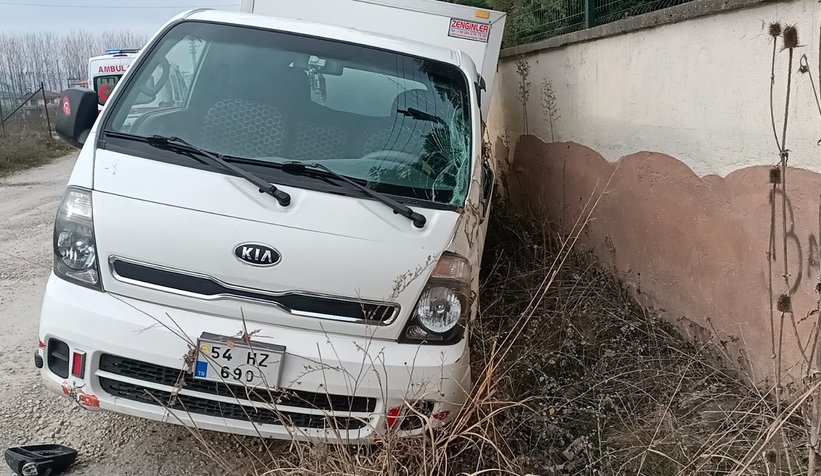 Sanayi yolunda kaza: 1 yaralı