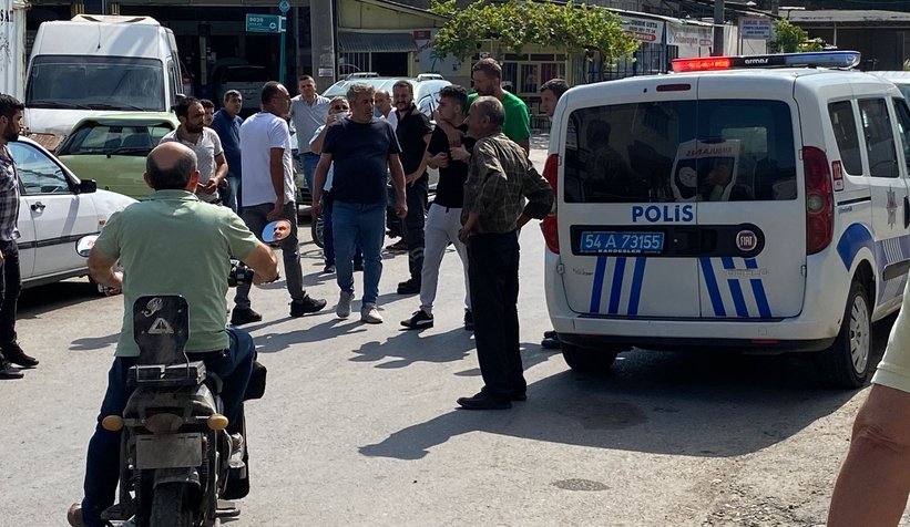 Sanayide baba iki oğlunu vurdu