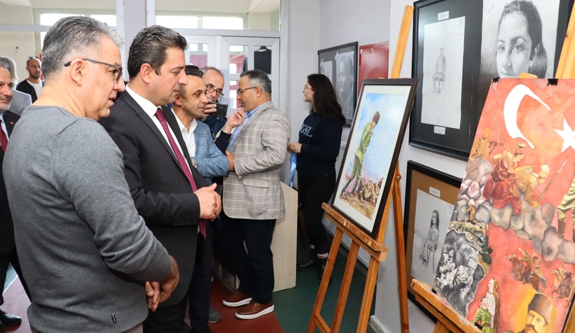 Şanlı tarihimiz bu sergide yansıtıldı