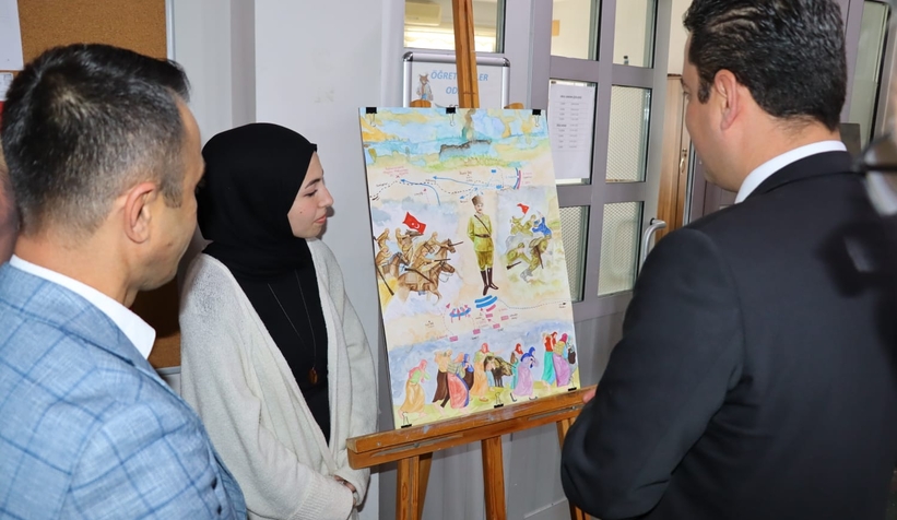 Şanlı tarihimiz bu sergide yansıtıldı