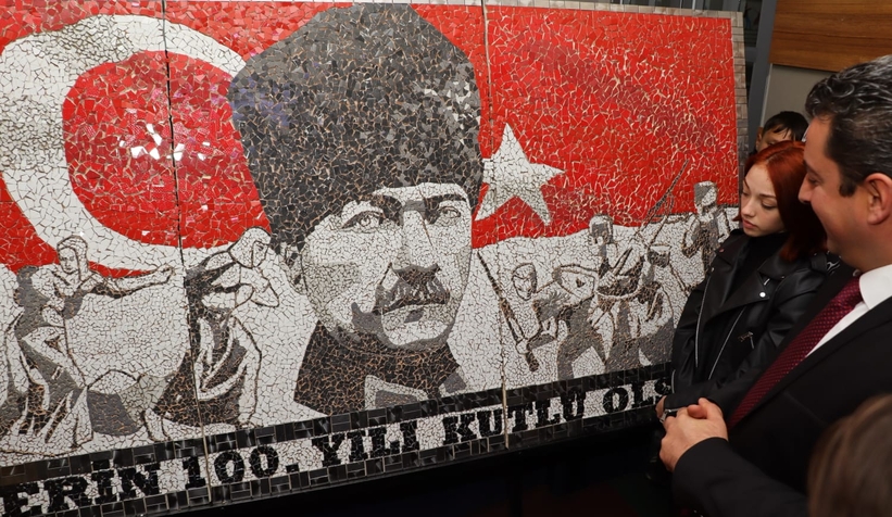 Şanlı tarihimiz bu sergide yansıtıldı