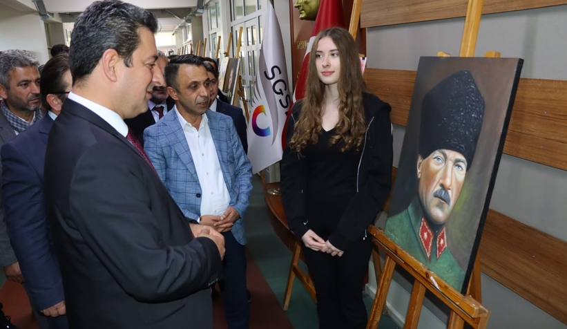 Şanlı tarihimiz bu sergide yansıtıldı