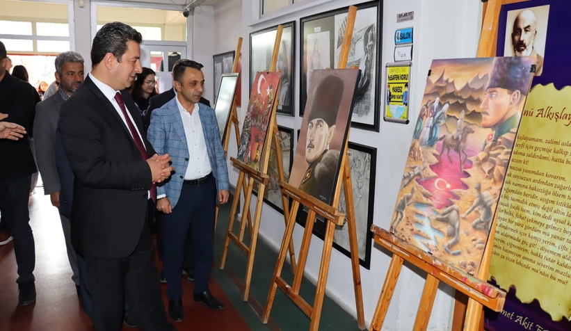 Şanlı tarihimiz bu sergide yansıtıldı