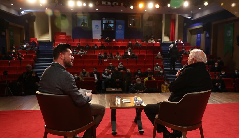 Şansal Büyüka, kültür sanat etkinliğinin konuğu oldu