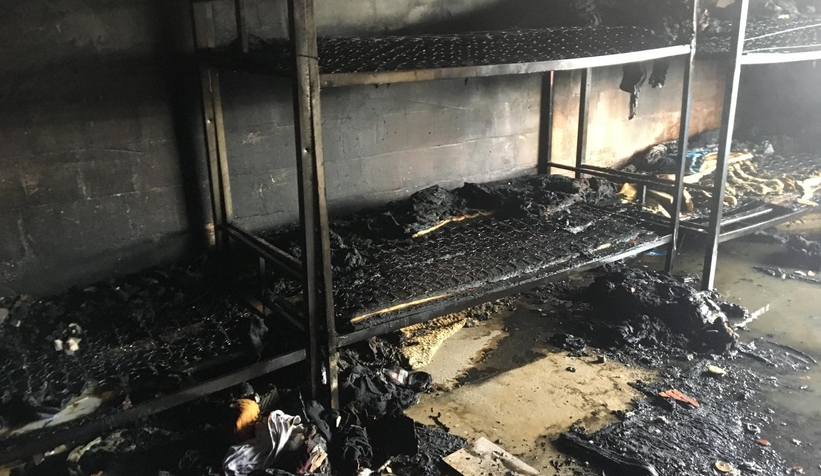 Şantiyede yangın faciası: 1 işçi hayatını kaybetti