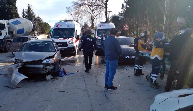 Sapanca'da 4 milyonluk kaza kamerada