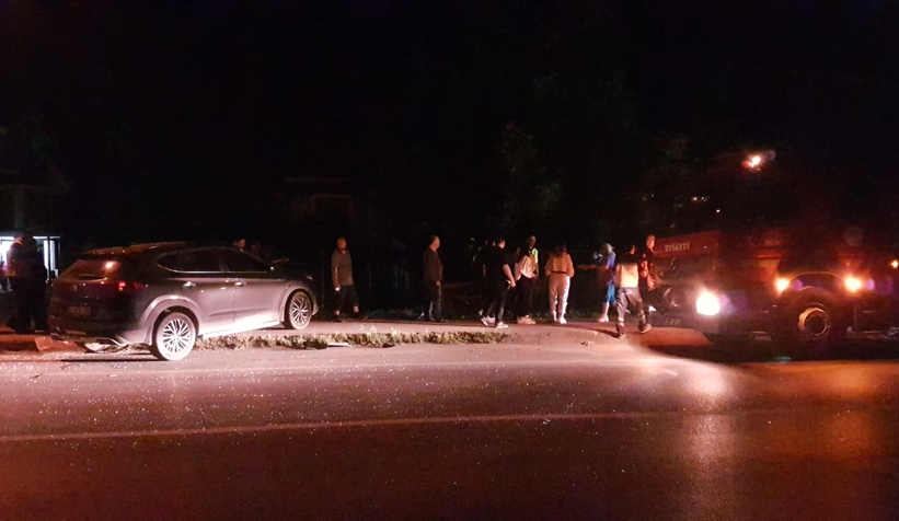 Sapanca'da kaza: 2 yaralı