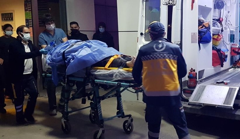 Sapanca'da kaza anı kamerada