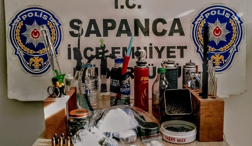 Sapanca'da uyuşturucu operasyonu