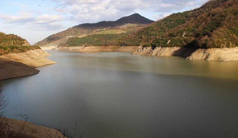 Sapanca'dan takviye yapılan Yuvacık Barajı'nda su seviyesi arttı