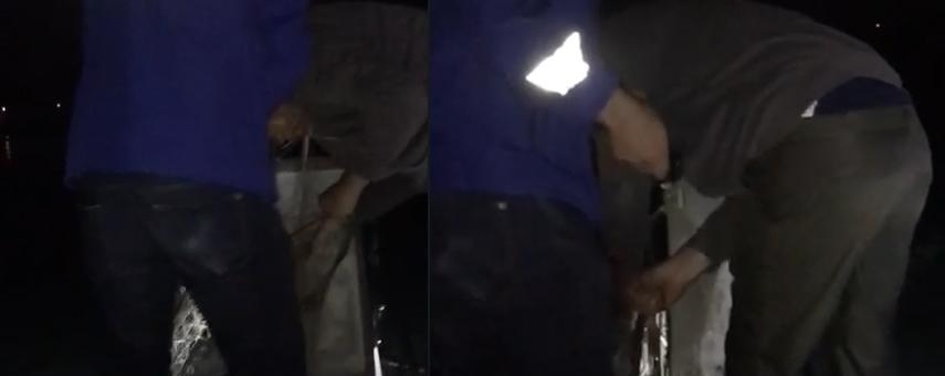 Sapanca Gölü'nde ağ operasyonu