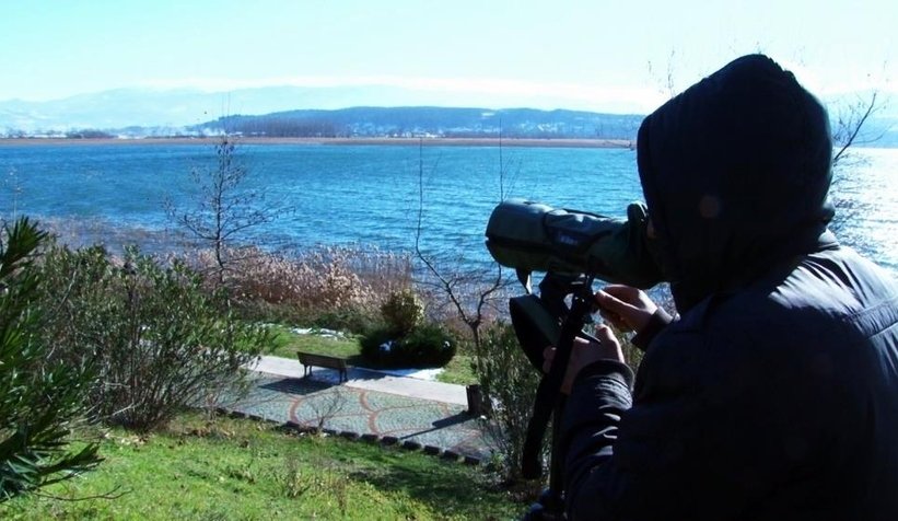 Sapanca Gölü'nde kuş sayımı yapıldı