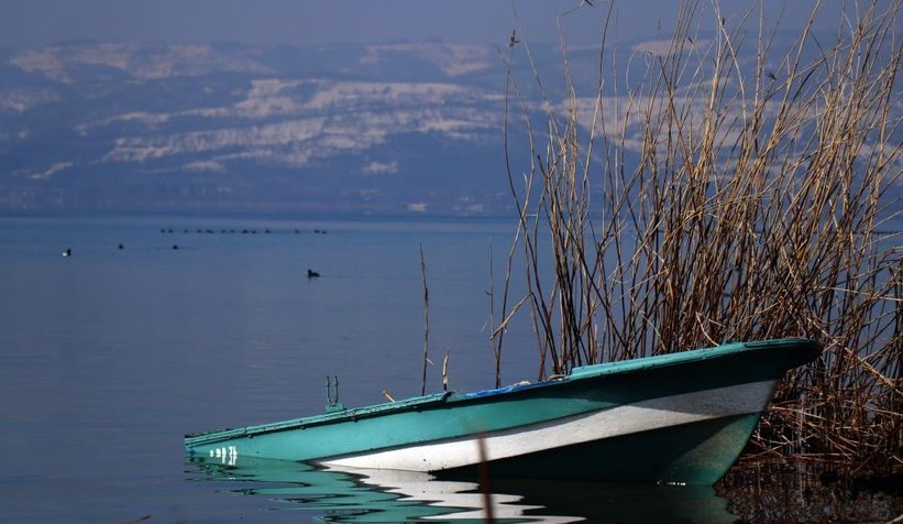 Sapanca Gölü yükseldi, kayıklar suyla buluştu
