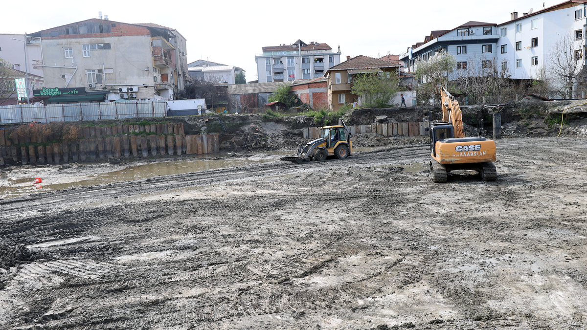 Sapanca Meydan’da çalışmalar başladı