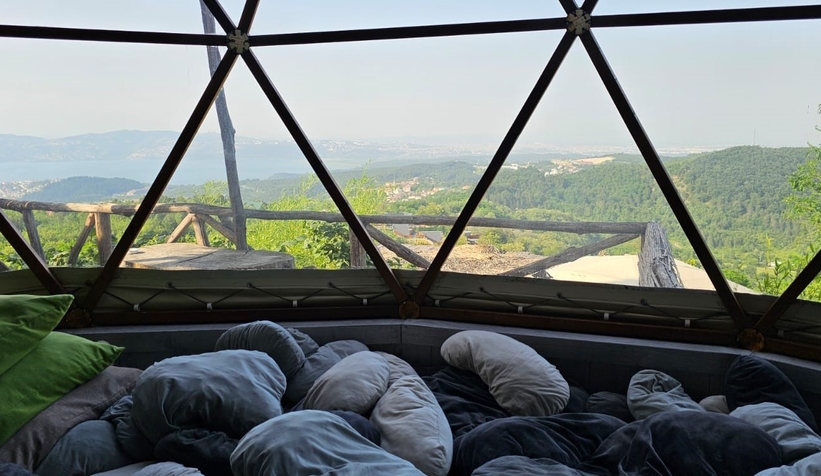 Sapanca'ya tatilci akını; Bungalovlar doldu!