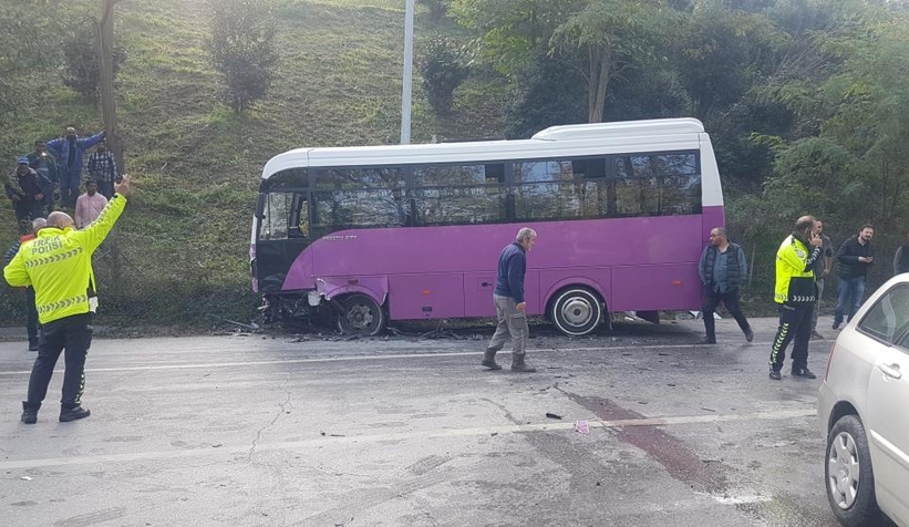 Sapanca yolunda feci kaza: 1 ölü, 5 yaralı