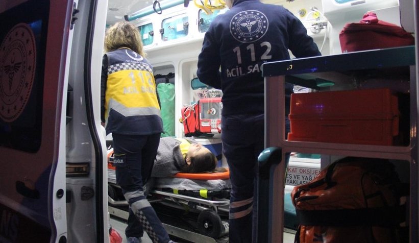 Sapanca yolunda feci kaza: 2 yaralı