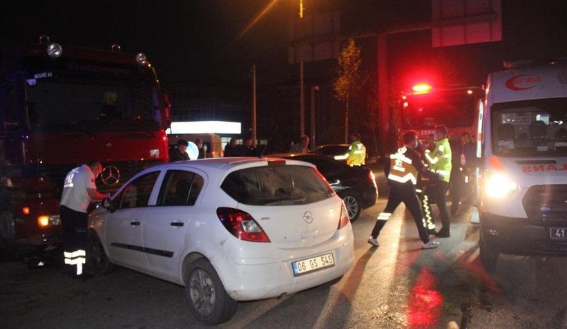 Sapanca yolunda feci kaza: 2 yaralı