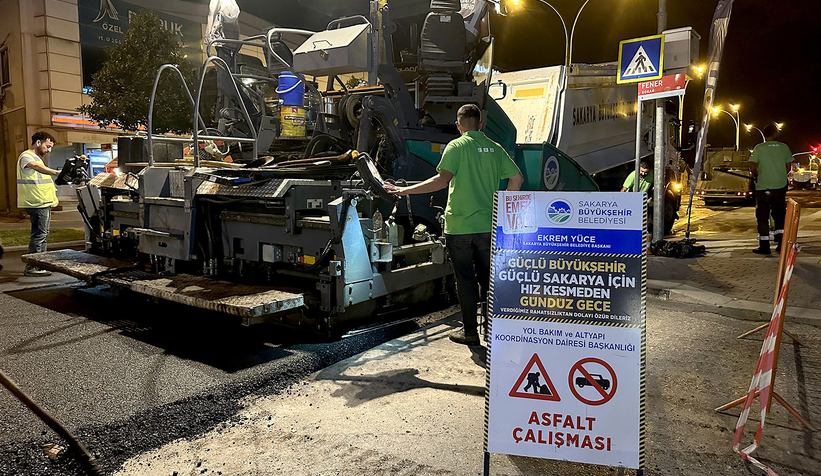 Saraybosna Caddesi’nde çalışmalar tamam