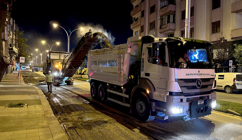 Saraybosna Caddesi’nde çalışmalar tamam