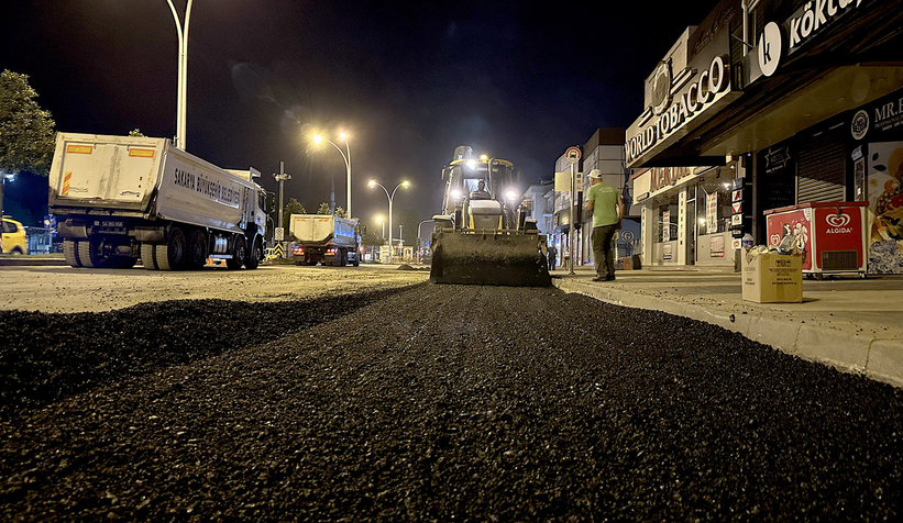 Saraybosna Caddesi’nde çalışmalar tamam