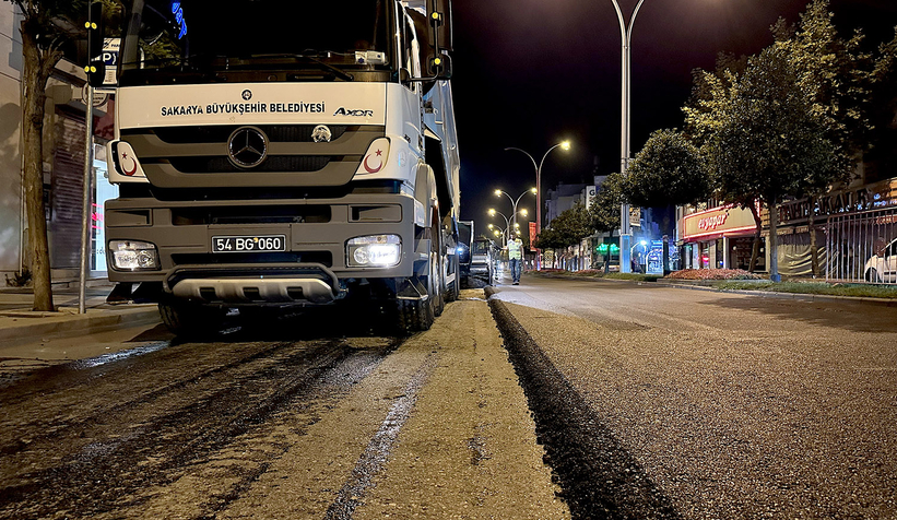 Saraybosna Caddesi’nde çalışmalar tamam