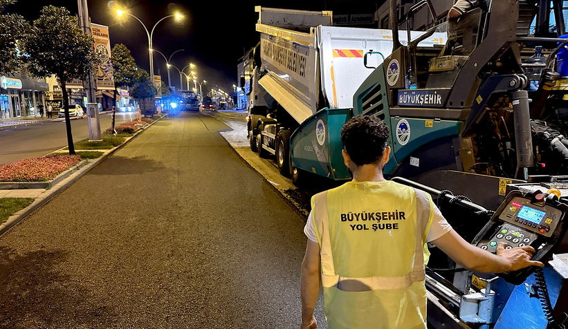 Saraybosna Caddesi’nde çalışmalar tamam