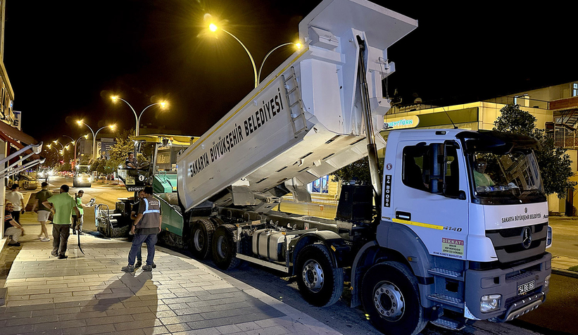 Saraybosna Caddesi’nde çalışmalar tamam