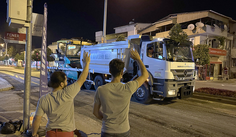 Saraybosna Caddesi’nde çalışmalar tamam