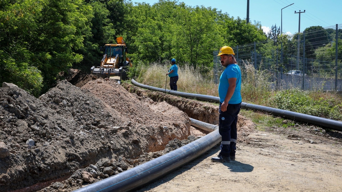 SASKİ’den Sapanca’ya 3 Bin 500 Metrelik Yeni İçme Suyu Hattı