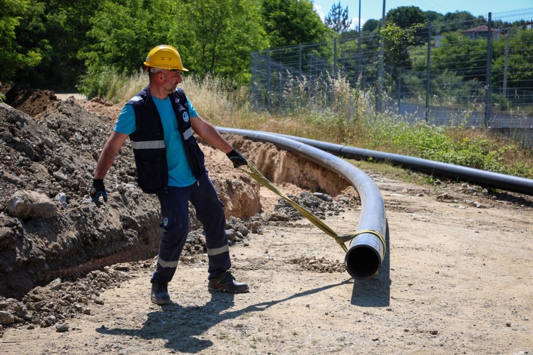SASKİ’den Sapanca’ya 3 Bin 500 Metrelik Yeni İçme Suyu Hattı