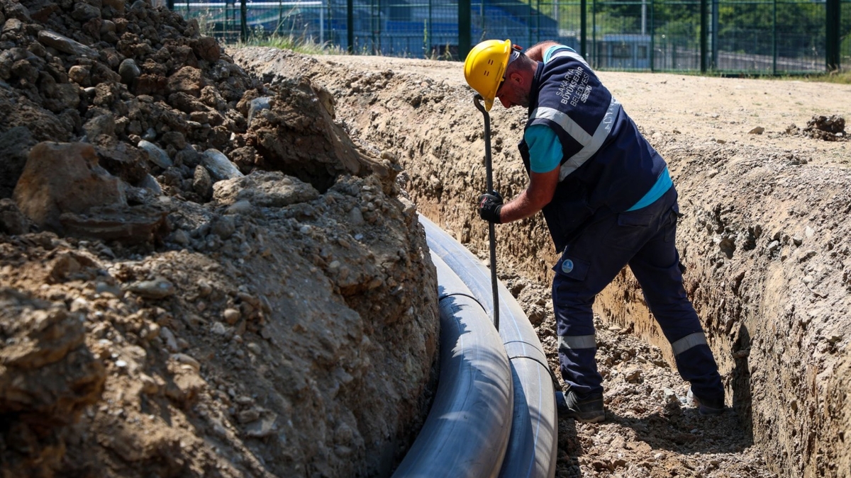 SASKİ’den Sapanca’ya 3 Bin 500 Metrelik Yeni İçme Suyu Hattı