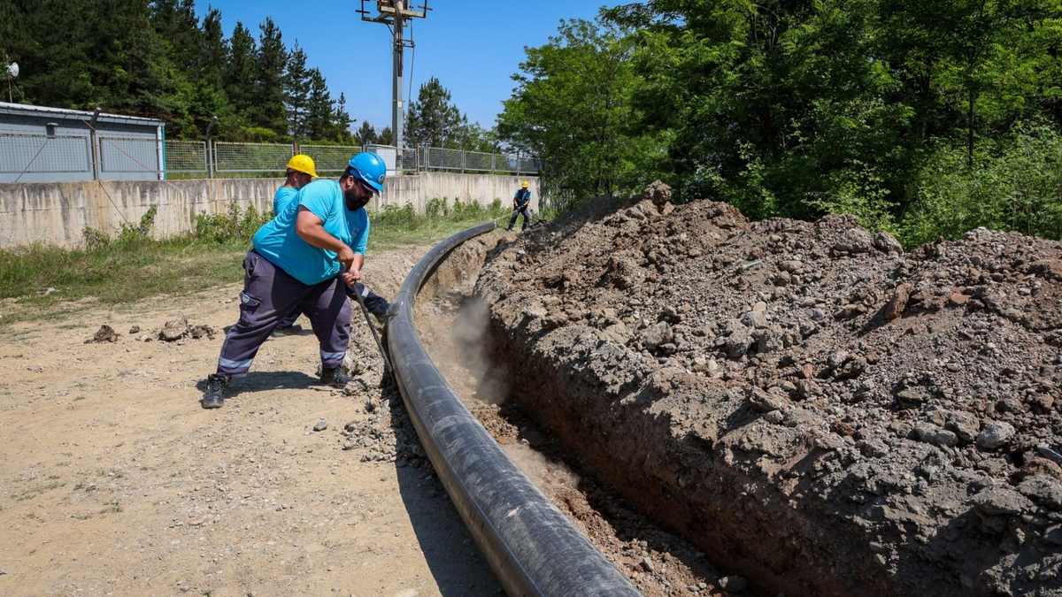 SASKİ’den Sapanca’ya 3 Bin 500 Metrelik Yeni İçme Suyu Hattı