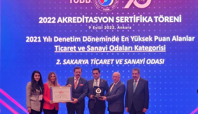 SATSO A Sınıf Mükemmel Oda ödülü aldı