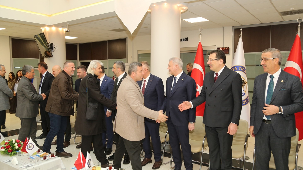 SATSO'da bayramlaşma