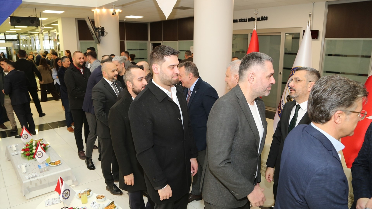 SATSO'da bayramlaşma