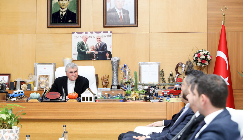 SATSO'dan Başkan Yüce'ye ziyaret