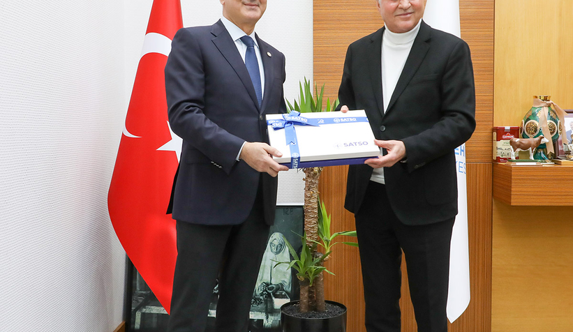 SATSO'dan Başkan Yüce'ye ziyaret