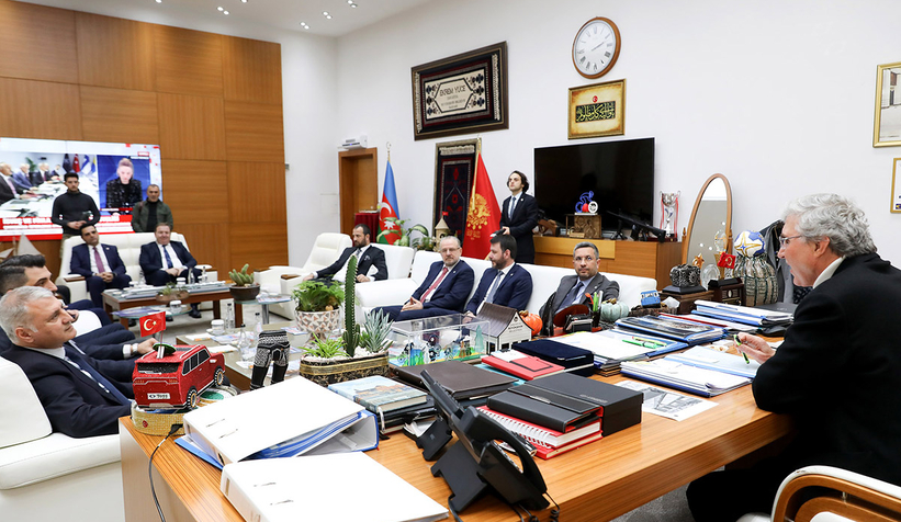 SATSO'dan Başkan Yüce'ye ziyaret