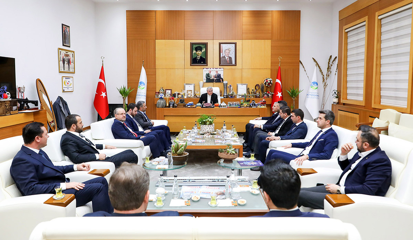 SATSO'dan Başkan Yüce'ye ziyaret