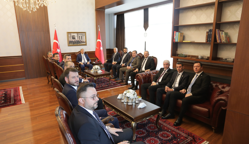 SATSO heyeti’nden ilk ziyaret Sakarya Valisi Kaldırım’a