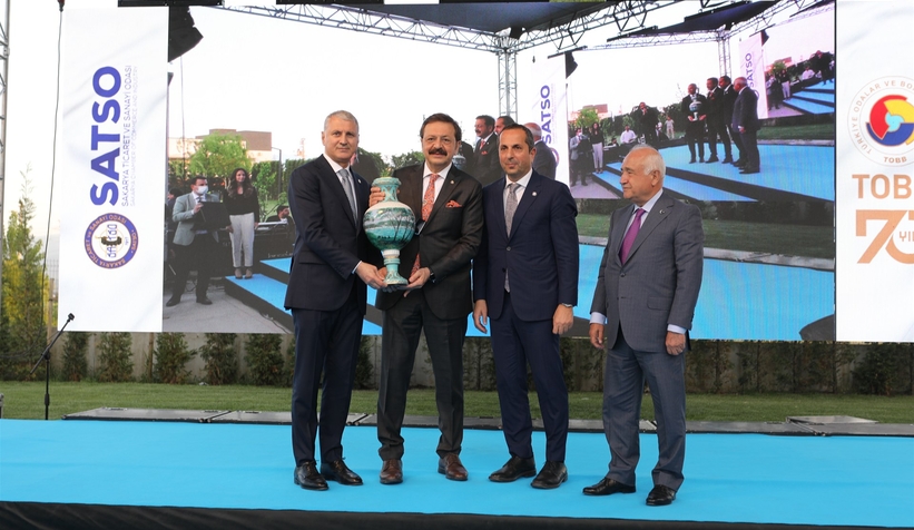 SATSO Tek Durak Ofis Hizmet Binaları törenle açıldı