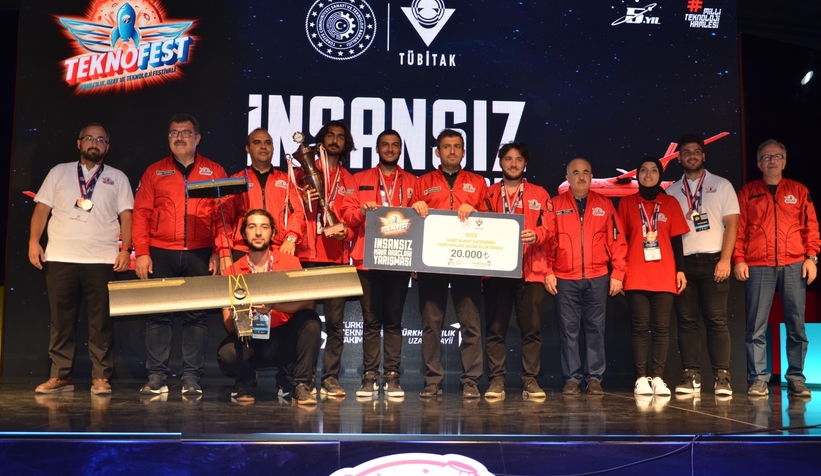 SAÜ takımı Teknofest'te üçüncü oldu