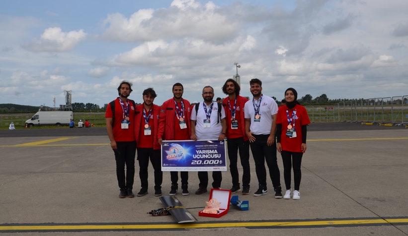 SAÜ takımı Teknofest'te üçüncü oldu